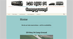 Desktop Screenshot of i29hwy34campground.com